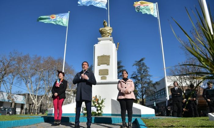 Florencio Varela conmemoró al General José de San Martín
